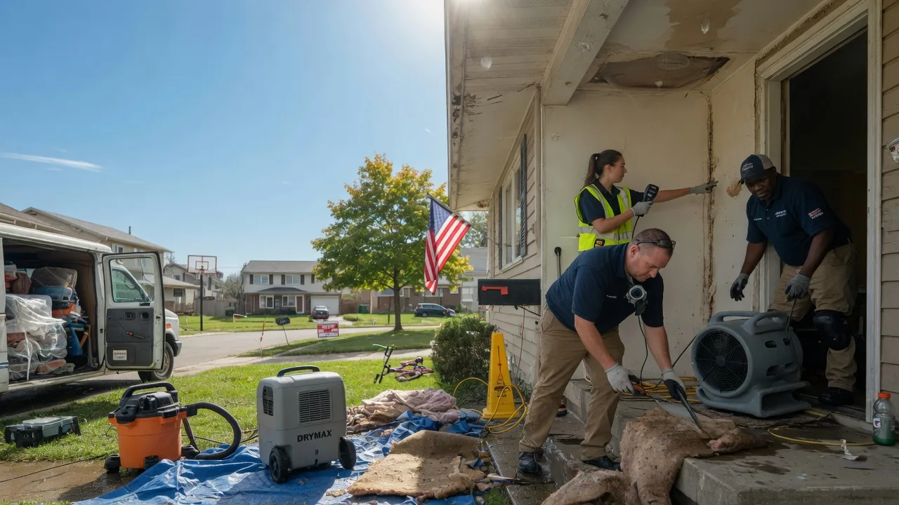 Water Damage Restoration in Big Bend, WV near me